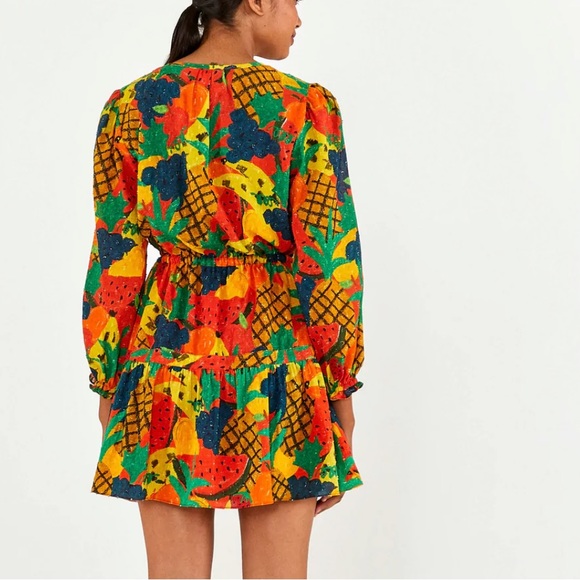 Anthropologie farm Rio fruity dress mini sz medium - Picture 4 of 5